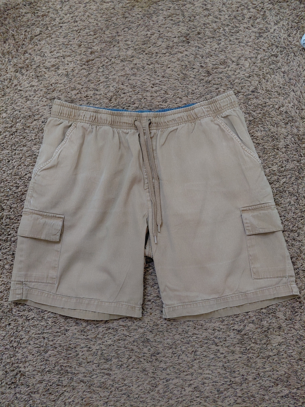 Matix Khaki Cargo Drawstring Shorts